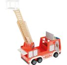 Feuerwehrauto aus Holz