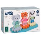 Stapeöspiel m.Zahnrad, Jungle