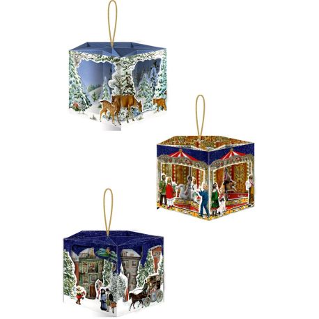 Christbaumbücher zum Aufhängen - B. Behr (3x8 Ex. sort.i.D.)