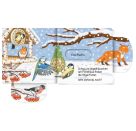 minifanten 43: Tiere im Winterwald