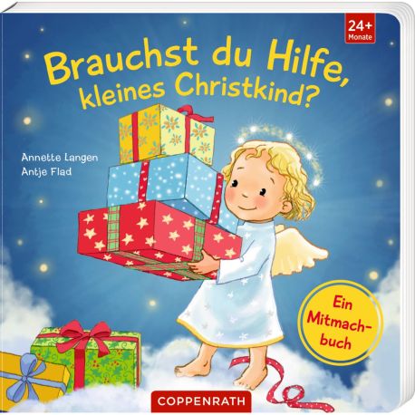 Brauchst du Hilfe, kleines Christkind? - Ein Mitmachbuch