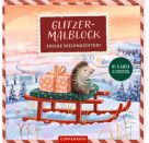 Glitzer-Malblock – Frohe Weihnachten! - Mit 16 bunten Glitzerseiten