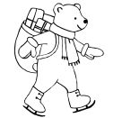 Glitzer-Malblock – Frohe Weihnachten! - Mit 16 bunten Glitzerseiten