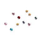 Malblock mit Glitzersteinchen – Frohe Weihnachten! - Über 300 Diamant-Sticker