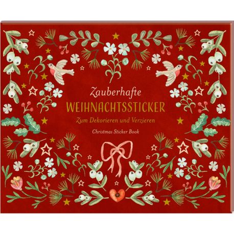Stickerbuch – Zauberhafte Weihnachtssticker - Zum Dekorieren und Verzieren