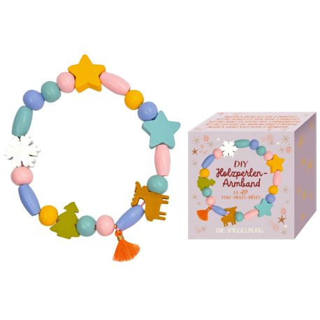 DIY-Holzperlen-Armband
