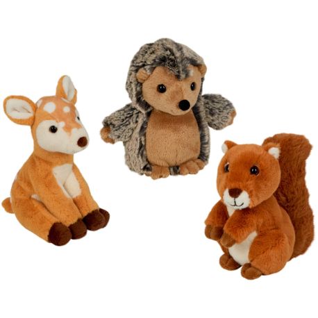 Reh, Igel   Eichhörnchen