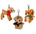 Anhänger Reh, Igel   Eichhörnchen