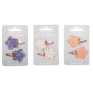 Haarclips - Stern Kupfer