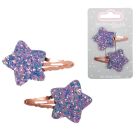 Haarclips - Stern Kupfer