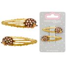 Haarclips - Reh, Igel   Fuchs