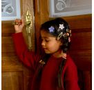 Haarclips - Reh, Igel   Fuchs