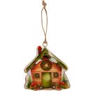 Metall-Anhänger - Häuser