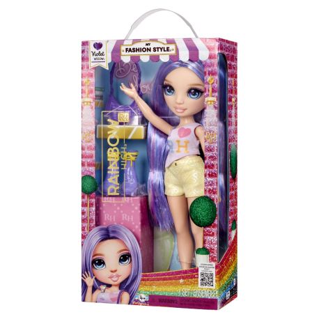 Rainbow High  My Fashion Style Fashion Dolls- Violet