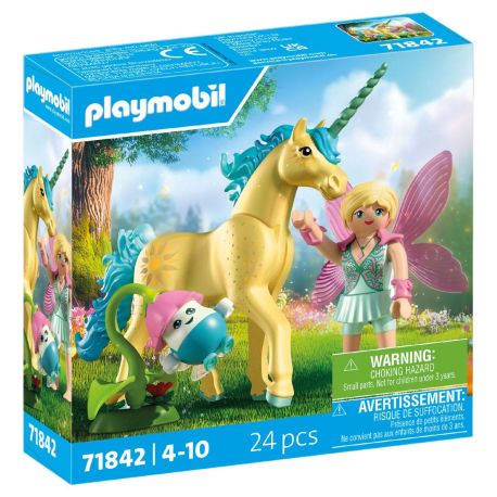 PLAYMOBIL 71842 Sammeleinhorn Sonnenscheinblüte mit Fee