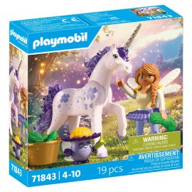PLAYMOBIL 71843 Sammeleinhorn Glückslavendel mit Fee