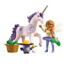 PLAYMOBIL 71843 Sammeleinhorn Glückslavendel mit Fee