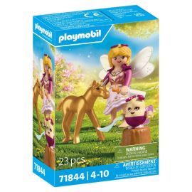 PLAYMOBIL 71844 Goldenes Einhornfohlen mit Fee