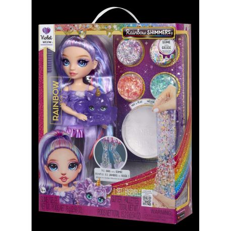 Rainbow High Rainbow Shimmers with Slime Fashion Doll -  Violet (purple)