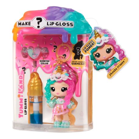 Yummiland Mystery Lip Gloss Doll - Phoebe Frappe