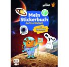 Die Maus Stickerbu. Weltall