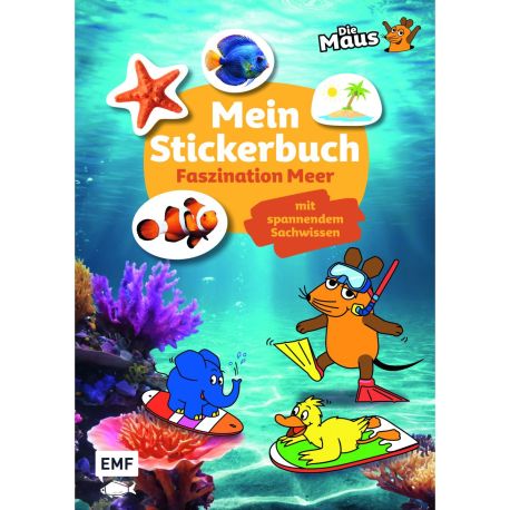 Die Maus Stickerbu. Fasz.Meer