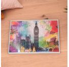 Ravensburger 12001247 Puzzle Puzzle-Rahmen weiß 500 Teile, Format 50 x 37 cm 500 Teile