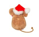 Teddy Hermann Weihnachtsmaus mit Zuckerstange, 11 cm