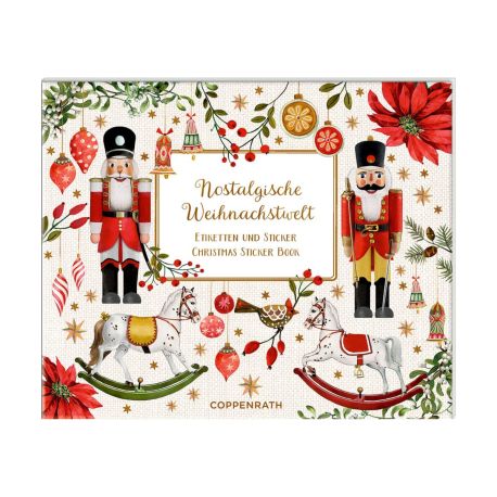 Stickerbuch - Nostalgische Weihnachtswelt (Behr)