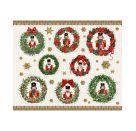 Stickerbuch - Nostalgische Weihnachtswelt (Behr)