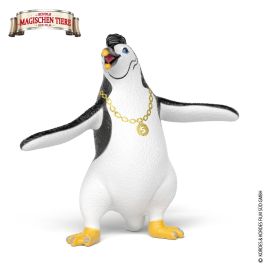 Juri der Pinguin mit Goldkette