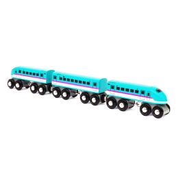 BRIO World – 36086 Trains of the World Shinkansen Series E5 Hayabusa Zug | Spielzeugzug für Kinder ab 3 Jahren