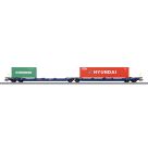 Märklin 47474 - H0 Doppel-Taschenwagen Sdggmrss