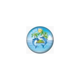 Outdoor active Buntball Delphin, 13 cm