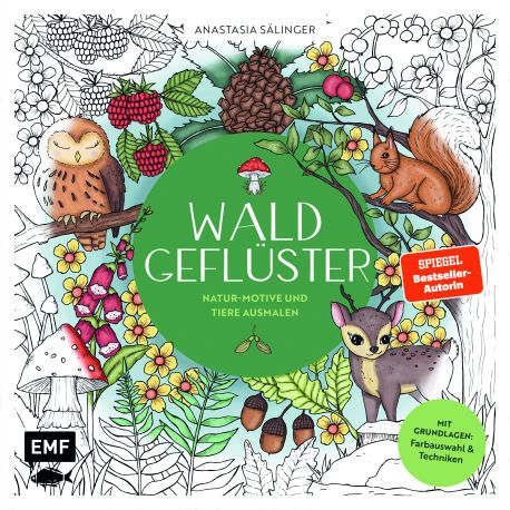 Ausmalen Waldgeflüster