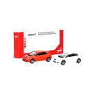 herpa - MiKi Seat Leon, naranja/candyweiß (2 Stück)