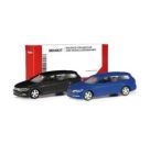 herpa - MiniKit VW Passat Variant, schwarz und ultramarinblau (2 Stück)