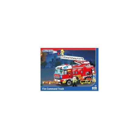 BlueBrixx - Stadtfeuerwehr: Feuerwehr-Kommandowagen