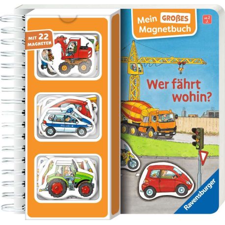 Magnetbuch: Wer fährt wohin?
