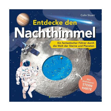 Entdecke den Nachthimmel! Mit drehbarer Sternkarte. Sternbilder erkennen, Planeten und Galaxien erforschen