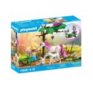 PLAYMOBIL 71839 Zauberhafter Einhorn-Stall für Mama und Fohlen