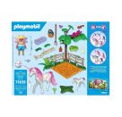 PLAYMOBIL 71839 Zauberhafter Einhorn-Stall für Mama und Fohlen