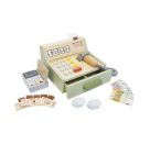 SpielMaus Küche Holz Registrierkasse mit Zubehör