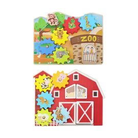 SpielMaus Holz Activity Spielbrett, 2-fach sortiert