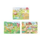 SpielMaus Holz Schiebe-Labyrinth 3-fach sortiert