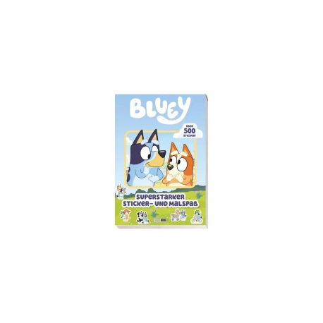 Bluey: Superstarker Sticker- und Malspaß