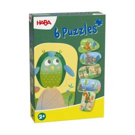 6 erste Puzzles - Waldtiere