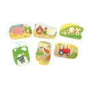 6 erste Puzzles – Bauernhof