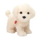 Teddy Hermann Malteser stehend 23 cm