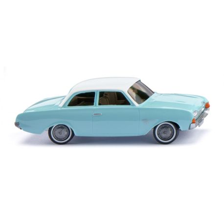 WIKING Ford 17M - lichtgrün mit weißem DachFord 17M - light green with a white roof